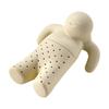En Stock Divertida Figura de Silicona Infusor de Bola para Té Filtro para Bolsita de Té Colador de Té Herramienta para Preparar Té