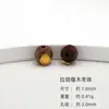 Accesorios de Madera de Agar Natural Pulsera de Plata S925 Chapada en Oro Accesorios para Pulsera Cuentas Espaciadoras Hechas a Mano para DIY Productos Semiacabados