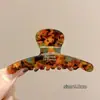Pinza para el pelo de acetato de tamaño mediano, exquisita y de alta gama para mujer, pinza de tiburón para la parte trasera de la cabeza, accesorio para el pelo para peinados recogidos a medias, pinza para el pelo
