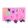 Molde de Silicona Abeja Insecto Caracol Flipper Molde Decorativo para Pastel DIY Chocolate Horneado