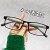 12721 retro square frame myopia glasses frame custom glasses leg student frame pode ser equipado com graus black frame glasses para homens