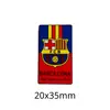 Insignia metálica transfronteriza pegatina para teléfono móvil broche Copa del Mundo Liga de Campeones club de fútbol Real Madrid Liverpool logo del equipo al por mayor