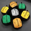 Balón medicinal para fitness Yoga Sentadilla Entrenamiento Balón de pared Squash Balón medicinal blando Entrenamiento de equilibrio Pelota sólida de gravedad no elástica