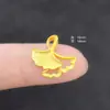 Nuevo Colgante de Latón Chapado en Oro Vietnamita con Diseño de Albaricoque, Estilo Fresco y Sencillo, Venta al por Mayor desde Fabricante para E-Commerce en Transmisión en Vivo