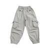 Pantalones Cargo de Tela de Algodón para Niña Verano Delgados para Niños Modernos Cool Hip-Hop Street Dance Pantalones Deportivos Pantalones Casuales Elegantes para Niña