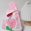 Bolsas Fofas de Grande Capacidade Estilo Coreano para Meninas, Bolsa Tote de Tricô Versátil Estilo Colete para o Dia a Dia, Feita Sob Medida