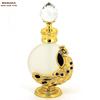 Fabricante de Suministro Transfronterizo Botellas Reenvasadas en Stock Botellas de 10 ml Venta al por Mayor Forma de Corazón Mariposa Piedra de Color Estilo de Medio Oriente Botellas de Perfume Botella Individual
