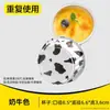 Tazón de Papel de Aluminio para Freidora de Aire Papel de Aluminio Reutilizable para el Hogar Horno Molde para Hornear Pastel Pudín Pequeña Caja de Papel de Aluminio Taza Plato