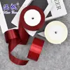 Cinta de Satén de 4 cm en Stock, Cinta de Flores, Decoración de Pasteles, Material Hecho a Mano, Empaque de Cajas de Regalo, Cinta Colorida, Artículo Popular Transfronterizo