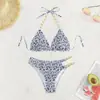 AliExpress 2026 Nuevo Traje de Baño Sexy de Dos Piezas Estilo Europeo y Americano para Mujer Bikini Sexy de Triángulo para Playa