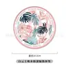 Posavasos de cerámica absorbente con forma de flor, tapete redondo de corcho antideslizante, decoración, regalo al por mayor, exportación transfronteriza