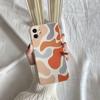 Funda Estilo Retro de Nicho con Patrón Colorido Adecuada para Apple 11 iPhone 16/15/14/13/17 Anti-Caída X