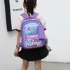 Bolso de hombro nuevo transfronterizo para niños, estampado de moda, mochila para preescolar, caricatura linda, mochila para escuela primaria, venta al por mayor