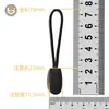 Puxador de zíper universal antiderrapante personalizado, cordão de zíper multifuncional ecológico para mochilas, roupas e barracas