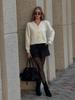 Suéter Suave Rosa Estilo Coreano para Mujer, Ropa Exterior Holgada para Otoño e Invierno, Suéter de Punto Holgado Estilo Perezoso, Top Suave Esponjoso Fufu
