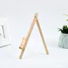 Trípode de Madera Maciza Caballete Pequeño 18X24cm Mini Caballete Trípode Soporte para Tablero de Letras Venta al por Mayor de Fábrica