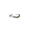 Anillo Ondulado Irregular Estilo Coreano para Mujer, Diseño de Anillo de Dedo Niche Estilo Ins, Anillo Abierto Apilable Versátil de Gama Alta