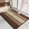 Venta al por mayor de felpudos de polipropileno jacquard multicolor para uso doméstico, incluyendo alfombras para sala de estar, tapetes antideslizantes para baño y felpudos para entrada de dormitorio