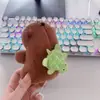 Celebridad de internet lindo capibara capibara colgante peluche juguete muñeca bolsa colgante llavero Muñeca Muñeca