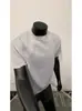 Marca de Moda de Verano Color Sólido Básico Empalmado Camiseta de Manga Corta para Hombre, Holgada Ins Americana Versátil Top para Parejas