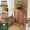 Novo Estilo Chinês Madeira Maciça Multi-Camadas Suporte de Flores Sala de Estar de Chão Armazenamento de Plantas Verdes Internas Suporte de Flores para Varanda