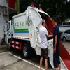 Camión compactador de basura National V Dongfeng de 8 metros cúbicos Parámetros Camión compactador de basura de 5 toneladas Accesorios Venta Directa de Fábrica Garantía Conjunta en Todo el País