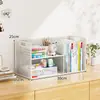Estante de Almacenamiento de Escritorio Pequeño Simple Estante de Almacenamiento para Escritorio Pequeño Estantería Pequeña para Escritorio Estantería para Libros para el Hogar Nuevo Estilo Popular 2025