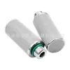 Elemento filtrante de malla sinterizada roscado G1/2 35*90 elemento filtrante de admisión de acero inoxidable para bomba de vacío elemento filtrante metálico de 5um