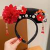 Banda para el cabello con bandera noble, accesorios para el cabello de palacio antiguo, tocados, diadema para niñas, tarjeta para el cabello, ropa Han antigua
