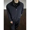 Nueva colección Primavera/Otoño 2026: marca cleanfi, chaqueta de trabajo moderna con cuello alto, corte holgado, mangas raglán, prenda exterior casual, venta al por mayor
