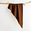 Lenço de Seda Estampado de Bolinhas da Primavera, Novo Lenço Triangular Listrado Versátil, Cinto de Cintura, Proteção para o Pescoço, Lenço Decorativo, Cachecol, Pequeno Xale