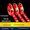 Fita de advertência de segurança de cordão de lona espessa Construção de energia elétrica Telescópica Corda reflexiva Fita de isolamento de caixa portátil