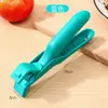 Pinzas domésticas antiescaldaduras, pinzas para ollas antiescaldaduras de cocina, pinzas para recipientes y platos, pinzas de silicona para alimentos aptas para microondas, herramienta para olla de vapor