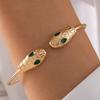 Pulsera Abierta de Perlas de Pétalos de Estilo Coreano, Pulsera Sencilla de Perlas con Incrustaciones de Flores Tridimensionales Fresca y a la Moda al Por Mayor
