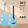 Guitarra folclórica 38 pulgadas piano de práctica fábrica mayoreo entrada transfronteriza principiantes color para hombres y mujeres popular piano guitarra