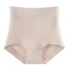 Ropa interior sin costuras de cintura alta para mujer, talla grande, transfronteriza, algodón puro, control de abdomen y levantamiento de glúteos, algodón transpirable en la entrepierna, calzones de algodón