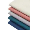 Novo Tecido para Sofá, Almofada para Cadeira de Jantar, Almofada, Tecido de Linho para Cama de Pet, Chenille Acolchoado com Xadrez Pequeno, Tecido Falso de Linho