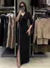 Vestido dividido de temperamento ajustado con diamantes de imitación y cuello en V de manga larga de otoño nuevo de Amazon 2023 para Europa y Estados Unidos