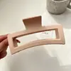 13cm Prendedor de Tubarão para Volume de Cabelo Prendedor Quadrado Grande para Cabelo Prendedor para Parte de Trás da Cabeça Acessório de Cabelo Disco Prendedor de Cabelo Menina