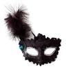 Máscara de Media Cara Venecia fiesta de carnaval transfronteriza superventas Halloween pluma belleza máscara de princesa