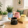 Estilo Nórdico Criativo Flor Artificial Decoração Sala de Estar Sala de Jantar Simulação Planta Verde Planta em Vaso Decoração de Mesa para Casa Vasos de Flores Ornamentos