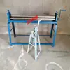 Máquina Rodillo de Chapa Manual Hierro Blanco Aislamiento de Chapa Crimpadora Rodillo Redondo para Chapa de Aluminio Rodillo Soldador Eléctrico Leidezhzhu