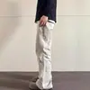 Jeans de Mezclilla Estilo Workwear Americano para Hombre Primavera y Otoño Nuevo Estilo Ambiente de Alta Gama Cleanfit Ligeramente Acampanados Pantalones Largos