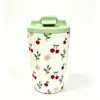 Caneca de café personalizada nova de 12 oz, transfronteiriça de aço inoxidável 304, copo térmico de gelo portátil para uso externo em carro