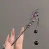 Nuevo Pasador de Mariposa con Borla de Estilo Chino Antiguo para Mujer, Pasador de Alta Gama para Accesorios Hanfu y Cheongsam