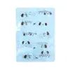 Juguete de Perrito de Dibujos Animados Transparente Lindo Transfronterizo Anillo de Cuero Bolsas Autocierre Accesorios Esponja de Belleza Pasador Empaque de Plástico Almacenamiento