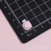 Acessórios de resina para mini bolos de sobremesa em formato de disco redondo, chaveiro DIY com cola de creme, acessórios artesanais em miniatura para chá da tarde atacado