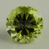 Wuzhou fornece zircônias redondas 5A soltas, zircônia cúbica sintética, pedras CZ artificiais brancas e coloridas no atacado