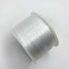 Alargado 0.8 Hilo Elástico Plano de Seda con Cuentas Hilo de Cristal Accesorios de Cuentas Coloridos Hilo para Jugar en la Mano Cuerda Trenzada DIY