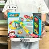 Brinquedo Infantil Menino Dinossauro Dobrável Catapulta Pista Carro Caixa de Presente Supermercado Parque de Diversões Instituição Presente de Ano Novo